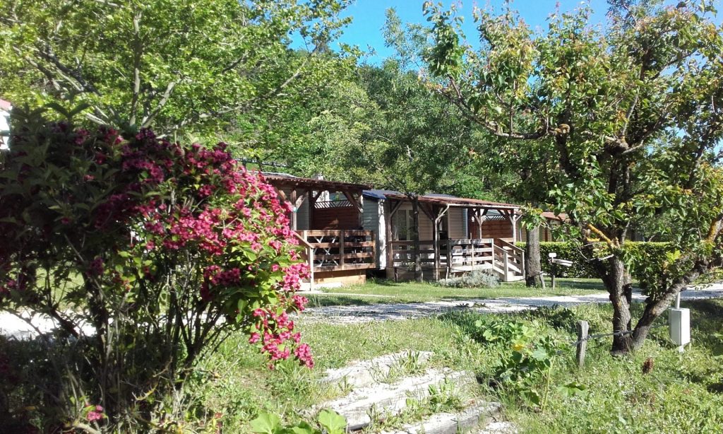 Location mobil-home camping Drôme provençale